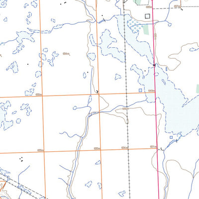 Natural Resources Canada Wilkie, SK (073C07 Toporama) digital map