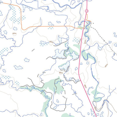 Natural Resources Canada Willow Creek, SK (072F04 Toporama) digital map