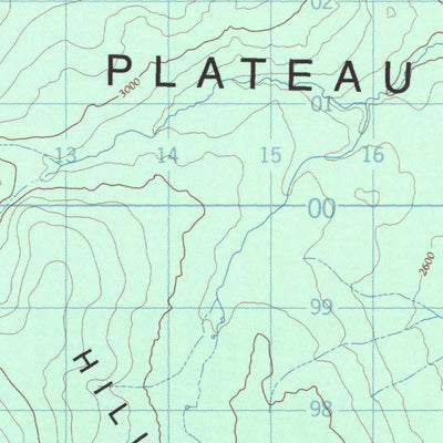 Natural Resources Canada Willow Lake, YT (115P02 CanMatrix) digital map