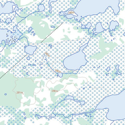 Natural Resources Canada Windflower Lake (085L15 Toporama) digital map