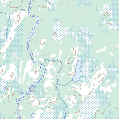 Natural Resources Canada Windigo Lake, ON (053B12 Toporama) digital map
