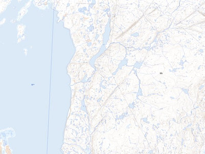 Natural Resources Canada Windless Lake (037F02 Toporama) digital map