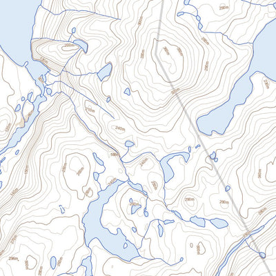 Natural Resources Canada Windless Lake (037F02 Toporama) digital map