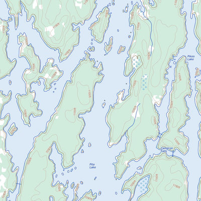 Natural Resources Canada Wintego Lake, SK (063M10 Toporama) digital map