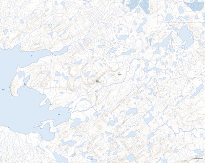 Natural Resources Canada Winter Cove, NT (087G10 Toporama) digital map