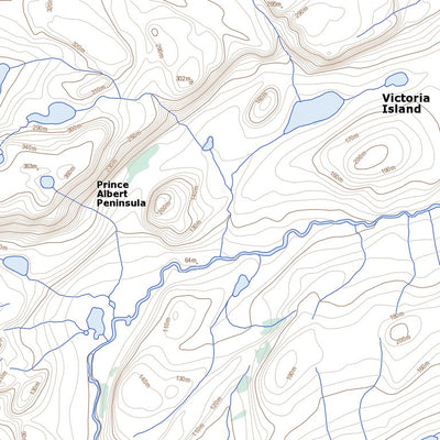 Natural Resources Canada Winter Cove, NT (087G10 Toporama) digital map