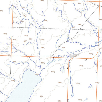 Natural Resources Canada Wiseton, SK (072O05 Toporama) digital map