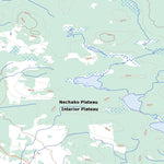 Natural Resources Canada Wistaria (093E16 Toporama) digital map