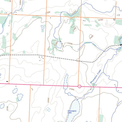 Natural Resources Canada Witchekan Lake, SK (073G05 Toporama) digital map