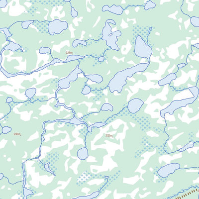 Natural Resources Canada Withers Lake, ON (053J05 Toporama) digital map