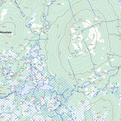 Natural Resources Canada Wolf Mountain, NL (012A02 Toporama) digital map