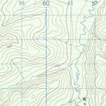 Natural Resources Canada Wolverine Creek, YT (115I12 CanMatrix) digital map
