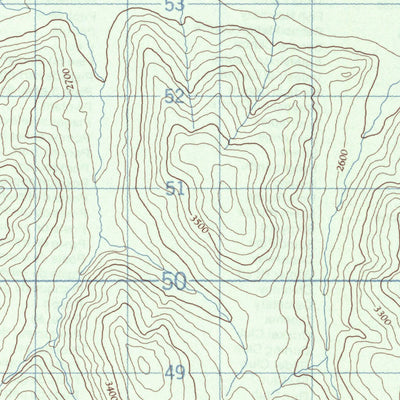 Natural Resources Canada Wolverine Creek, YT (115I12 CanMatrix) digital map