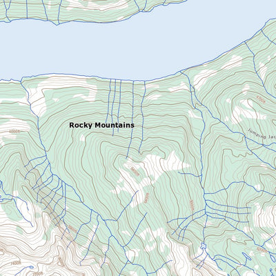 Natural Resources Canada Wood Arm, BC (083D01 Toporama) digital map
