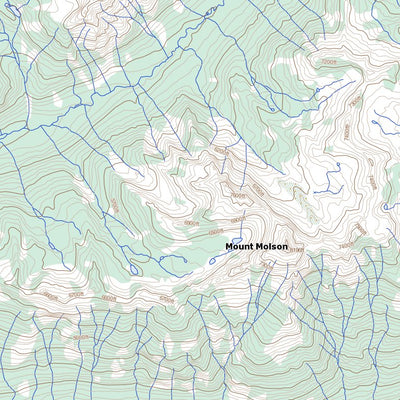 Natural Resources Canada Wood Arm, BC (083D01 Toporama) digital map