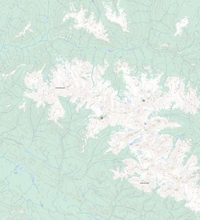 Natural Resources Canada Woodburn Lake, YT (105M04 Toporama) digital map