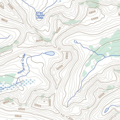 Natural Resources Canada Woodburn Lake, YT (105M04 Toporama) digital map