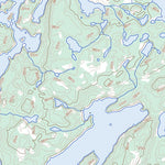 Natural Resources Canada Wopmay Lake, NT (086F02 Toporama) digital map