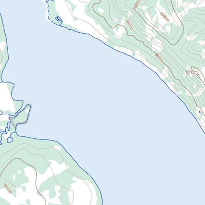Natural Resources Canada Wrigley Lake, NT (095M16 Toporama) digital map