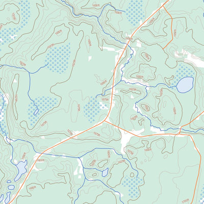 Natural Resources Canada Wuchewun River (073I10 Toporama) digital map