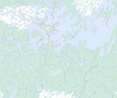 Natural Resources Canada Wunnummin Lake, ON (053A14 Toporama) digital map