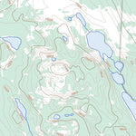 Natural Resources Canada Yakeleya Lake, NT (096F04 Toporama) digital map