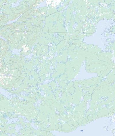 Natural Resources Canada Yanik Lake, NT (086E07 Toporama) digital map