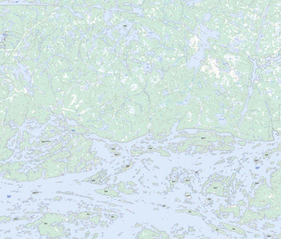Natural Resources Canada York Lake, MB (053E16 Toporama) digital map