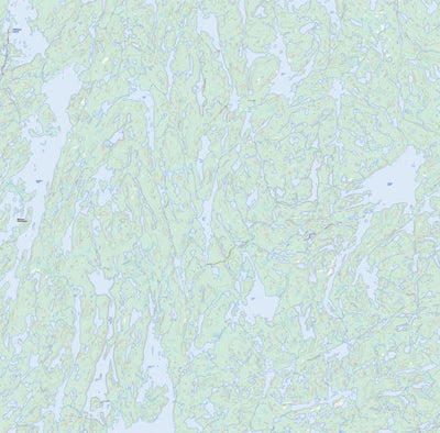 Natural Resources Canada Young Lake (074P10 Toporama) digital map