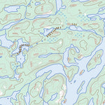 Natural Resources Canada Young Lake (074P10 Toporama) digital map