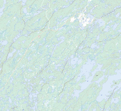 Natural Resources Canada Zimmer Lake, SK (074H04 Toporama) digital map