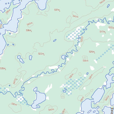 Natural Resources Canada Zimmer Lake, SK (074H04 Toporama) digital map