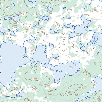 Natural Resources Canada Zipper Lake, NT (085P10 Toporama) digital map