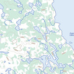 Natural Resources Canada Zyena Lake, NT (075N13 Toporama) digital map