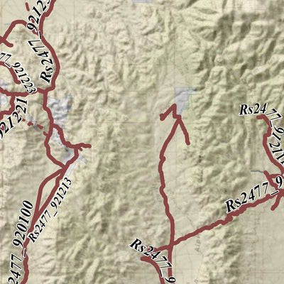 Nevada Department of Conservation and Natural Resources Churchill County OHV Trails digital map
