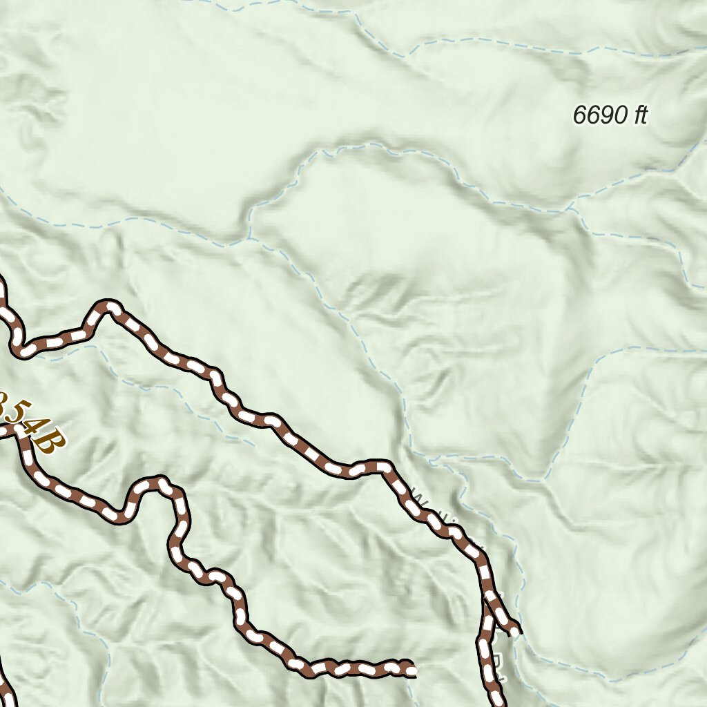 Desert Creek OHV Trails Map by Nevada Department of Conservation and ...