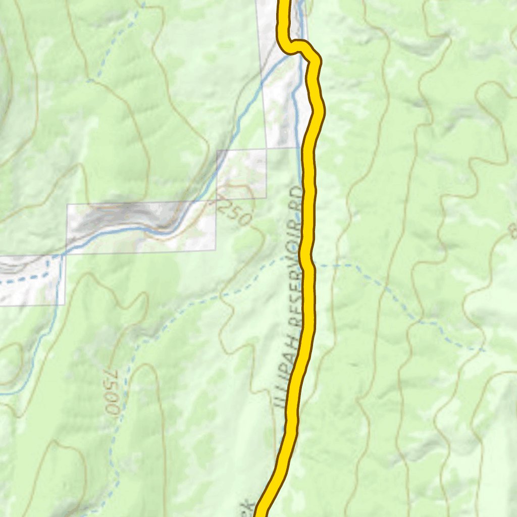 Illipah Reservoir OHV Trails Map by Nevada Department of Conservation ...