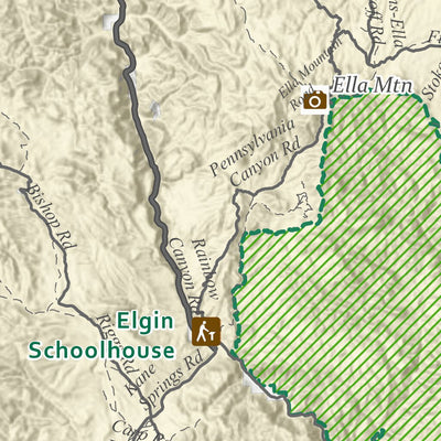 Nevada Department of Conservation and Natural Resources Lincoln County OHV Trails digital map