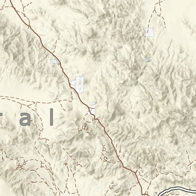 Nevada Department of Conservation and Natural Resources Mineral County OHV Trails digital map