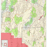 Nevada Department of Conservation and Natural Resources North Eastern Nye County OHV Trails digital map