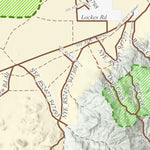 Nevada Department of Conservation and Natural Resources North Eastern Nye County OHV Trails digital map