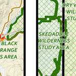 Nevada Department of Conservation and Natural Resources Northern Washoe County OHV Trails digital map