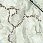 Nevada Department of Conservation and Natural Resources Sweetwater Mountains OHV Trails digital map