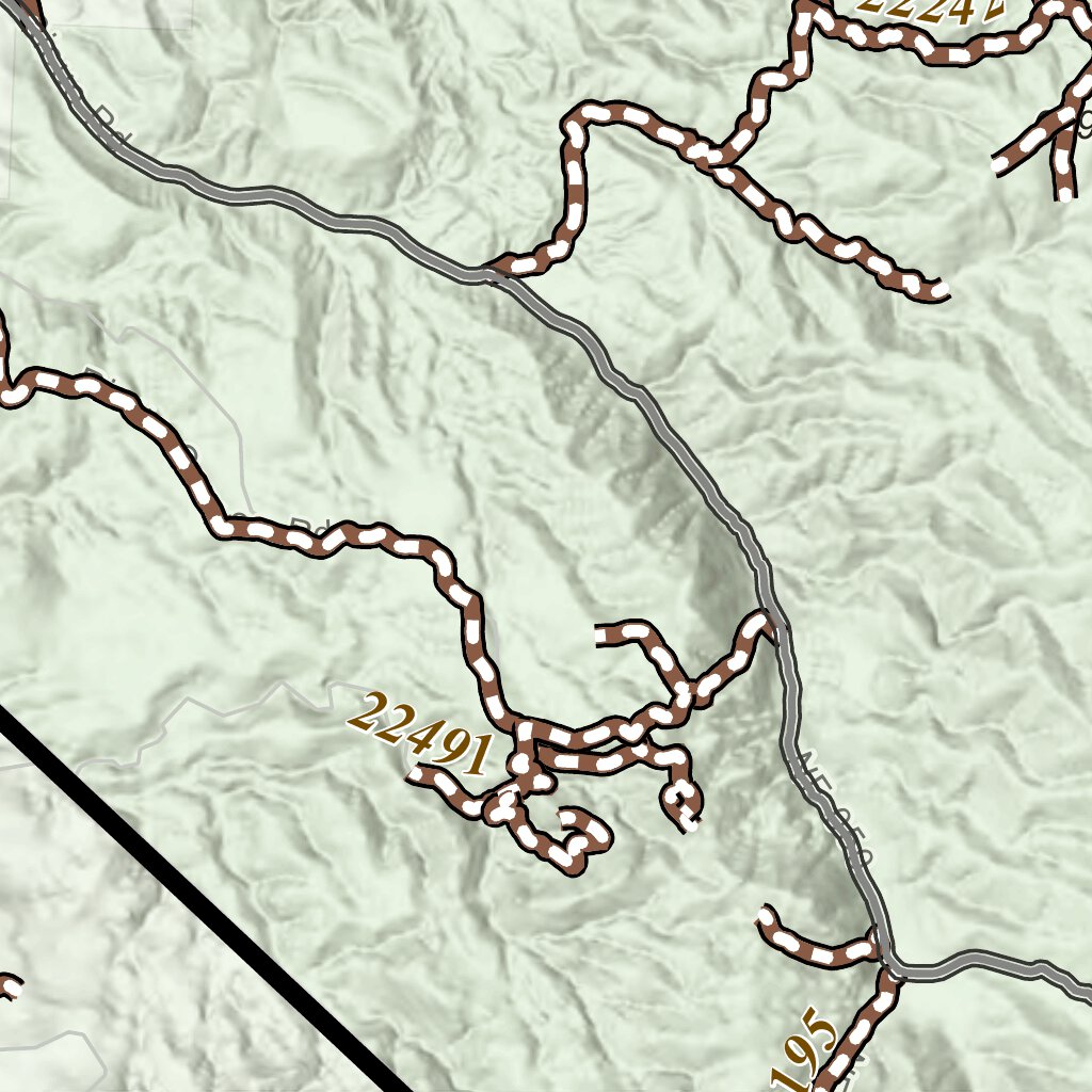 Sweetwater Mountains OHV Trails Map by Nevada Department of ...