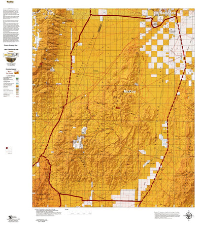 Nevada HuntData LLC Nevada Unit 153 Land Ownership Map digital map