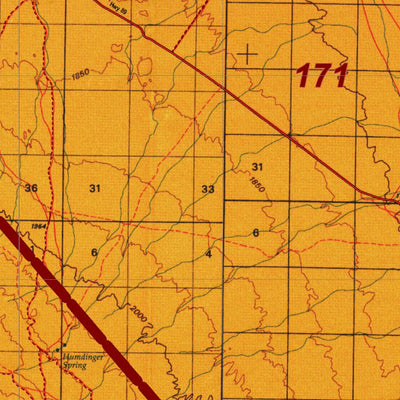 Nevada HuntData LLC Nevada Unit 171 Land Ownership Map digital map