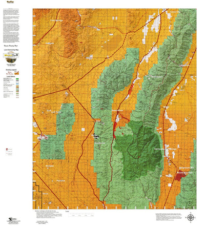 Nevada HuntData LLC Nevada Unit 172 Land Ownership Map digital map