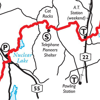 New York-New Jersey Trail Conference Appalachian Trail - Dutchess & Putnam Counties, NY digital map