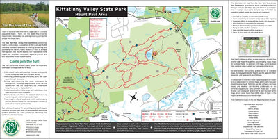 New York-New Jersey Trail Conference Kittatinny Valley State Park: Mount Paul - NJ State Parks digital map