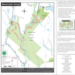 New York-New Jersey Trail Conference Neversink Gorge, NY digital map